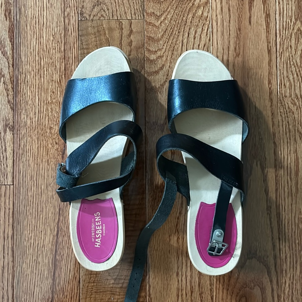Hasbeens size 39 women’s sandals